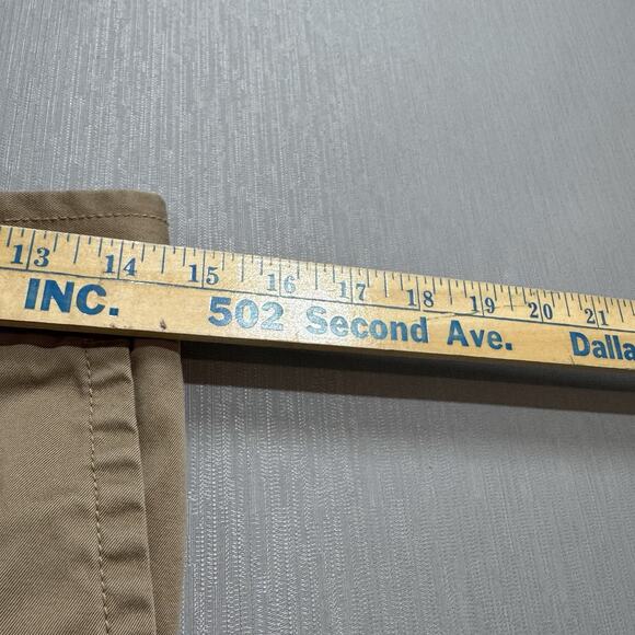 Banana Republic Ryan 2 Long Low Rise Boot Cut Pant Straight Chino Khaki 2L Y2K - Picture 11 of 14